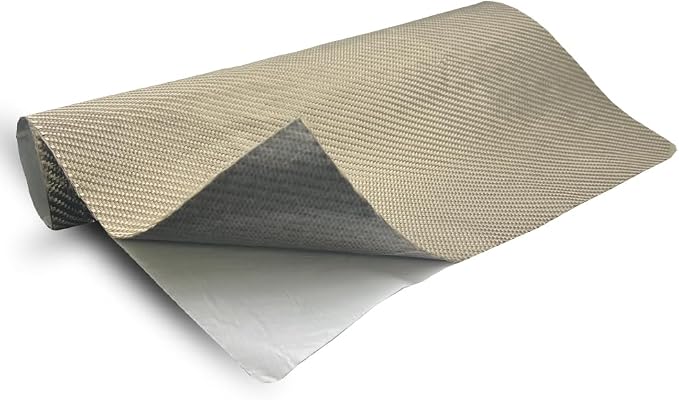 Titanium Thermal Barrier Adhesive Backed Heat Blanket Heat Shield Mat 12'' X by Unknown