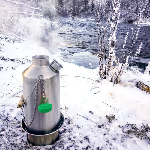 'Base Camp' Kelly Kettle® 54fl.oz. | Stainless Steel | Whistles When Boiled | - Image 7