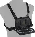 FoldPanel Tactical Chest Vest Pouch Set, Chest Rig Phone Mount as 4.7-6.7" by Let+Me+Be