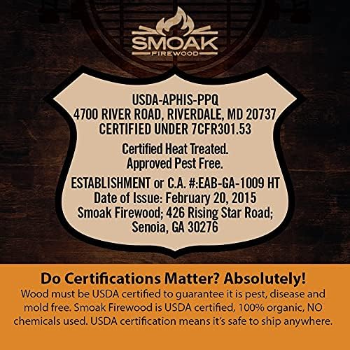 Smoak Firewood 12inch Length Premium Cooking Wood & Firewood Logs - Image 6