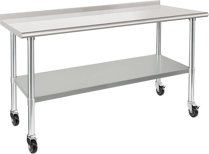 HARDURA Stainless Steel Table 24 x 60 Inches by HARDURA