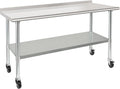 HARDURA Stainless Steel Table 24 x 60 Inches by HARDURA