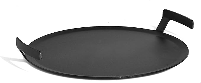Griddle 17.5-Inch Pre-Seasoned Carbon Steel for Kettle Grills