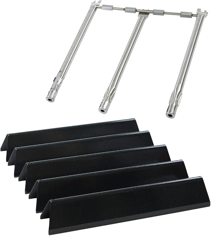Spirit e310 7636 Flavorizer Bars & 69787 Grill Burner by FORYEYC
