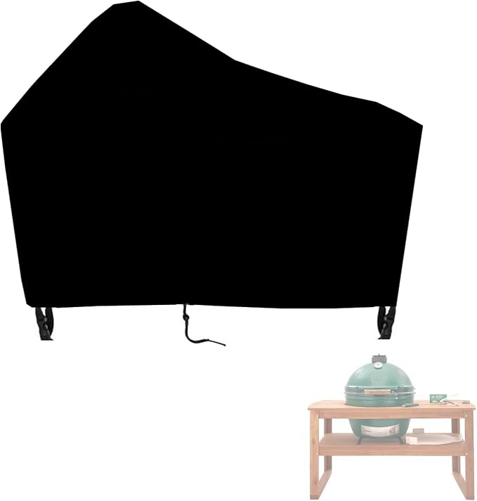 Kamado Ceramic BBQ Grill Cover for Big Green Egg, Heavy Duty Waterproof Grill by Aidetech