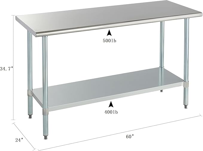 ROCKPOINT Stainless Steel Table - Image 4