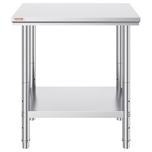 Mophorn Commercial Worktable & Workstation 24 x 30 x 32 Inch Stainless Steel - Image 10
