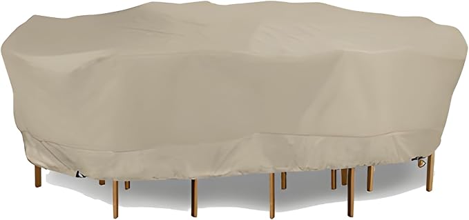Eevelle Meridian Patio Oval Table Set Cover by Eevelle