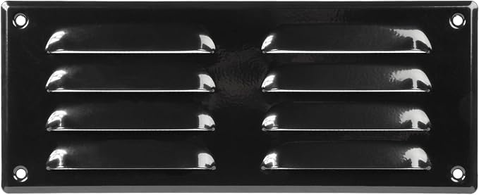 Repa Market 10" x 4" Inch Black Air Vent Cover by RepaMarket