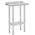 Hally Stainless Steel Table for Prep & Work 14 x 24 Inches, NSF Commercial by HallySinksTablesH
