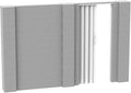 EverBlock 11’ x 7’ Wall Kit by EverBlock