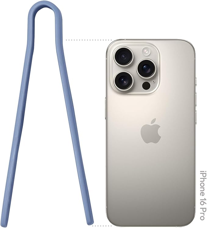 Tongs in Blue Silicone, 7-Inch Mini with Anti-Slip Grip