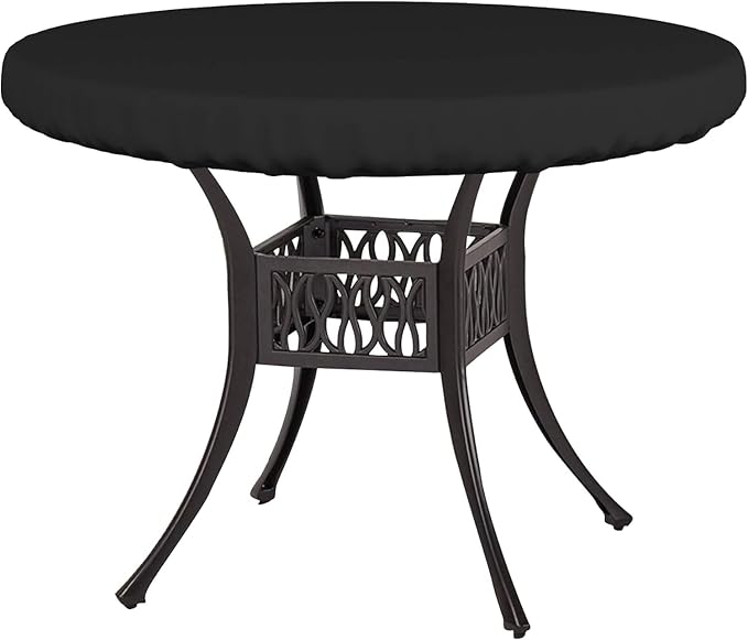 Covers & All Round Table Top Cover, 12 Oz Waterproof UV & Weather Resistant by CoversAll