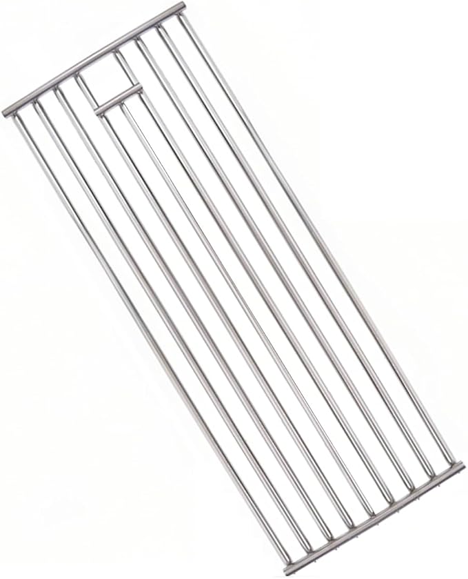 J&HYBBQ Stainless Steel Grill Grate 19 1/4 x 7.5 Inch, 7.8 mm Rod BBQ Grill by JHYBBQ