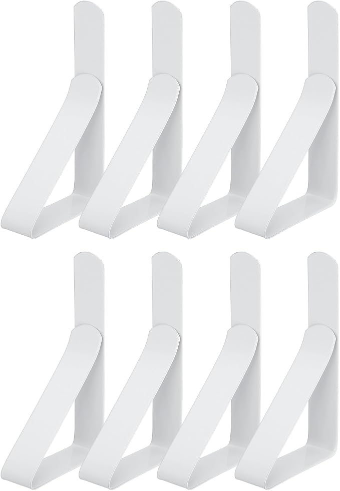 uxcell 8 Pack Tablecloth Clips, Stainless Steel Table Cloth Cover Clamps by uxcell