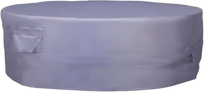 Round Patio Furniture Cover, Heavy Duty and Waterproof by PatioFurnitureCovers