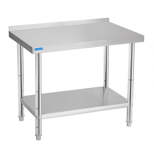Stainless Steel Table for Prep & Work - Image 9