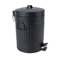 SIMPLEMADE Round Step Trash Can, Stainless Steel by simplemade
