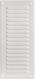 Square Ventilation Grille / 3" x 10" Inch Inside Measurement/White Metal Air by Unknown