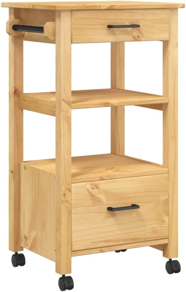 Kitchen Trolley Monza Rolling Kitchen Island Cart by Gecheer