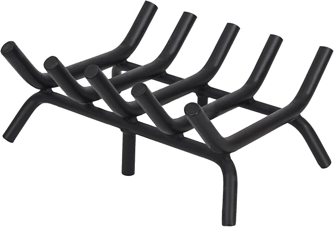 STBoo Fireplace Grate 17inch Heavy Duty by STBoo