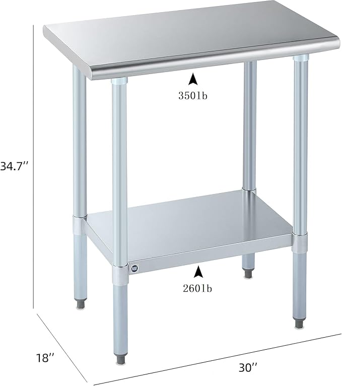 ROCKPOINT Stainless Steel Table - Image 4
