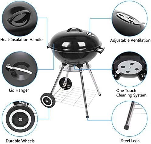 18 Inch Portable Charcoal Grill - Image 4