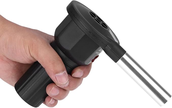 BBQ Air Blower, Portable Handheld Electric Blower Electric Fireplace Bellows - Image 7
