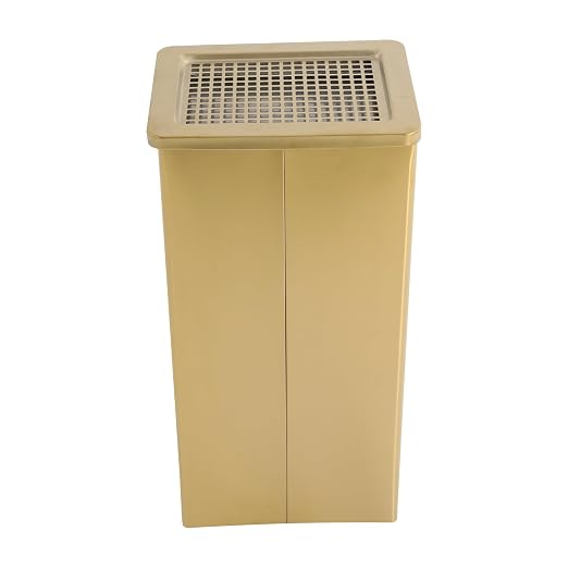 Trash Can with Lid Outdoor Indoor Stainless Steel Commercial Garbage Bin Waste - Image 7