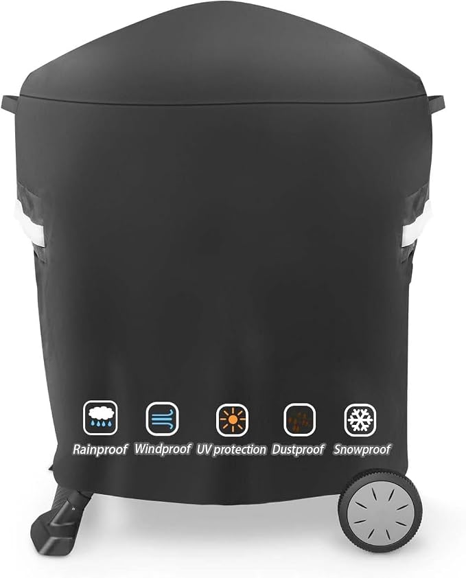 7113 Grill Cover for Weber Q Series, 600D Anti-Fade Compatible - Image 3