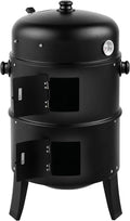 3-in-1 Vertical Charcoal Smoker Grill by Unknown