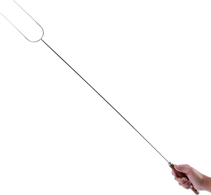 Coghlan's Camp Forks 6-Pack – 40" Solid Stainless Steel Marshmallow Sticks - Image 2