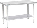 DuraSteel 24x60 Stainless Steel Work Table by DuraSteel