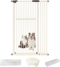 Lumizone Extra Tall Pet Gate 55.12" High Pressure Mounted 38.39"-42.51" Extra by Lumizone