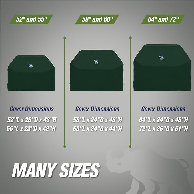 RUGGED RHINO 58 Inch Heavy Duty Grill Cover - Image 9