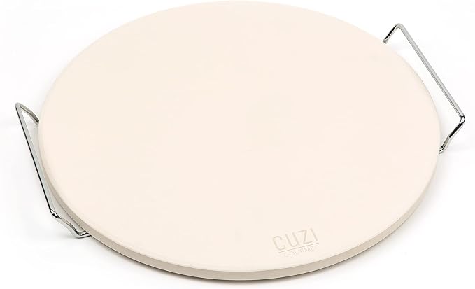 Cuzi Gourmet 4-Piece Large Pizza Stone Set - Image 9