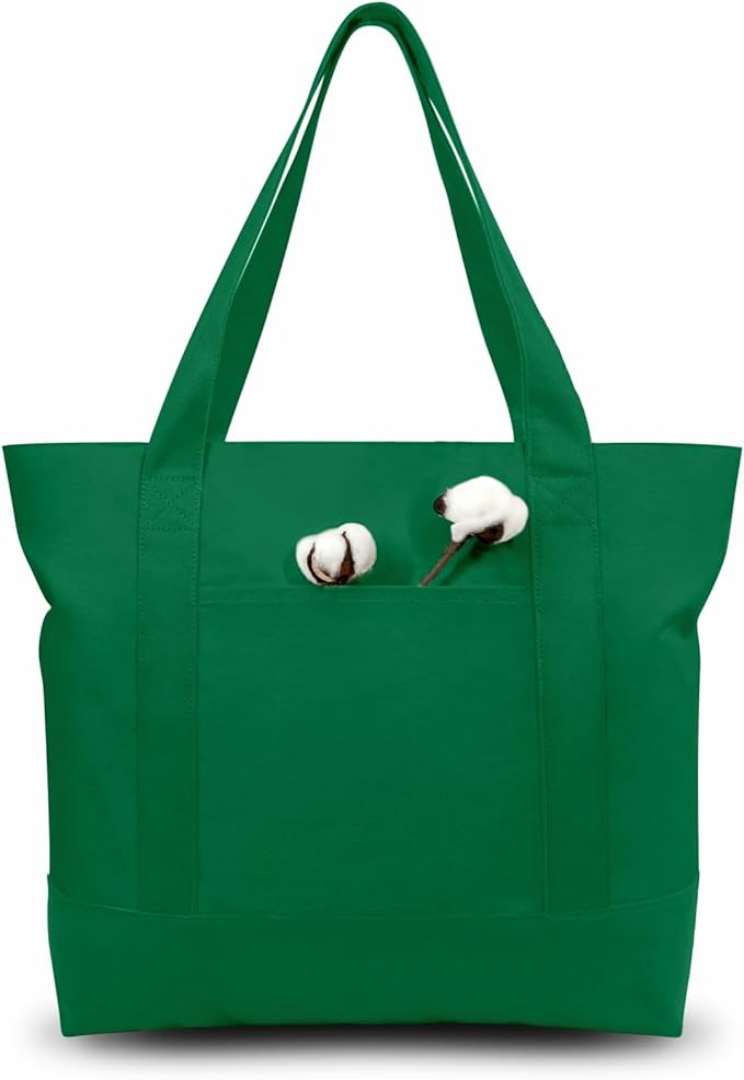 TOPDesign 6-Pack Canvas Tote Bags by TOPDesign
