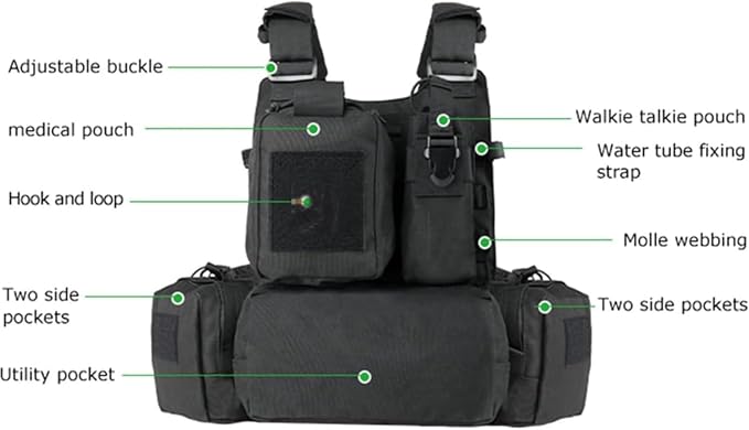 YAKEDA Tactical Outdoor Training Vest - Image 4