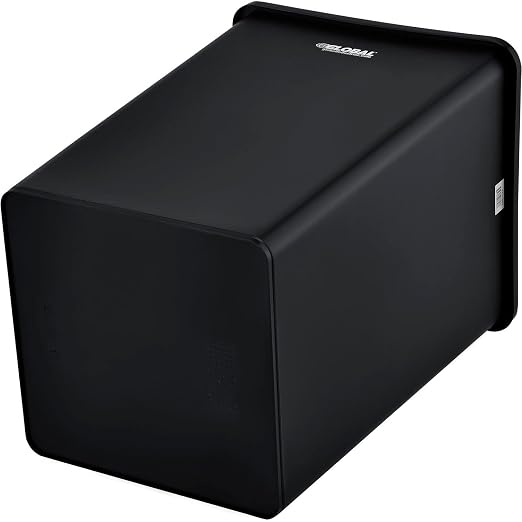 Global Industrial Square Plastic Garbage Can, 35 Gallon Capacity, - Image 3