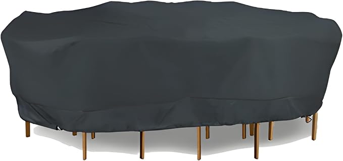 Eevelle Meridian Patio Oval Table Set Cover by Eevelle