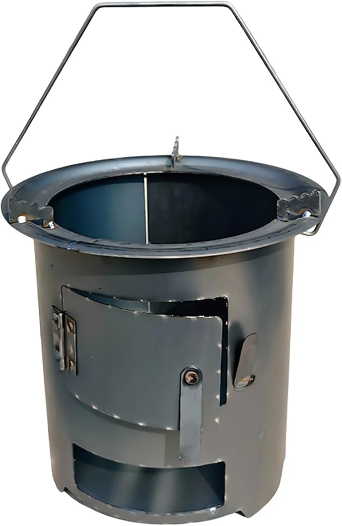 Rocket Stove Camping – Outdoor Wood Burner | Portable Outdoor Cookware - Image 9