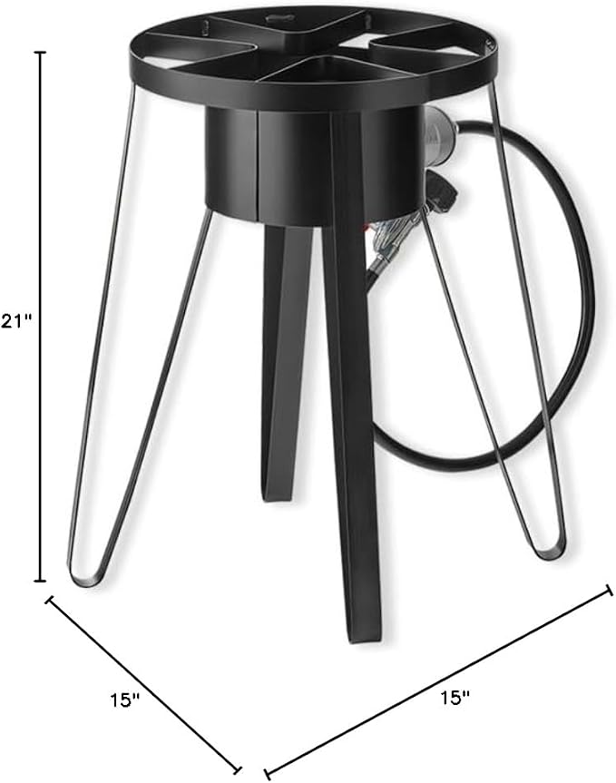21" Tall Portable Gas Stove - Image 3