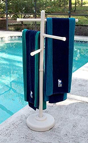 Portable, Outdoor Spa and Pool Towel Rack - Image 2