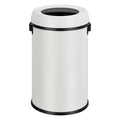 GarveeHome 17 gal/65 L Open Top Trash Can, Stainless Steel Rubbish Bin by GarveeHome