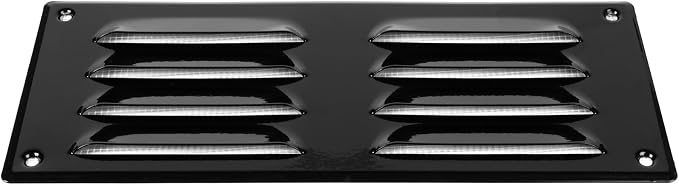 Repa Market 10" x 4" Inch Black Air Vent Cover - Image 9