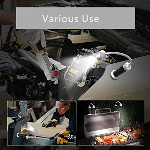 FBve Barbecue Grill Light, 2 Pack Magnetic Base Ultra-Bright LED Grill Lights - Image 4