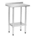 Stainless Steel Work Table 18 x 24 Inch, NSF Commercial Prep Table by OKEYOLIVE