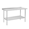 Hally Stainless Steel Table for Prep & Work 30 x 60 Inches, NSF Commercial by HallySinksTablesH