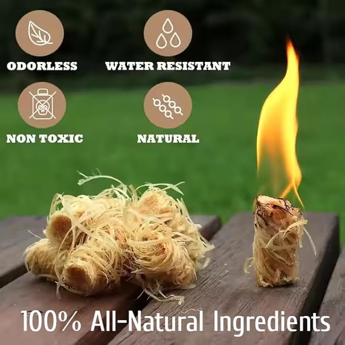 Fire Starter -Easy to Ignite, Indoor & Outdoor Fire Pit, Firestarter - Image 2
