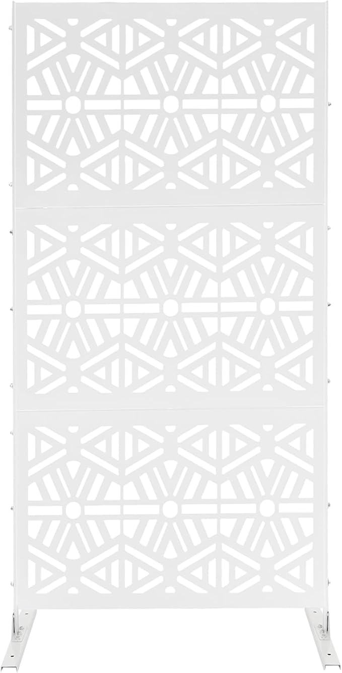 75" H×35" W Decorative Outdoor Privacy Screen by DYRABREST